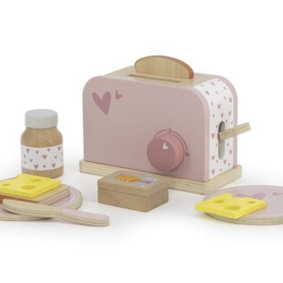 Label Label Drveni toster - Pink