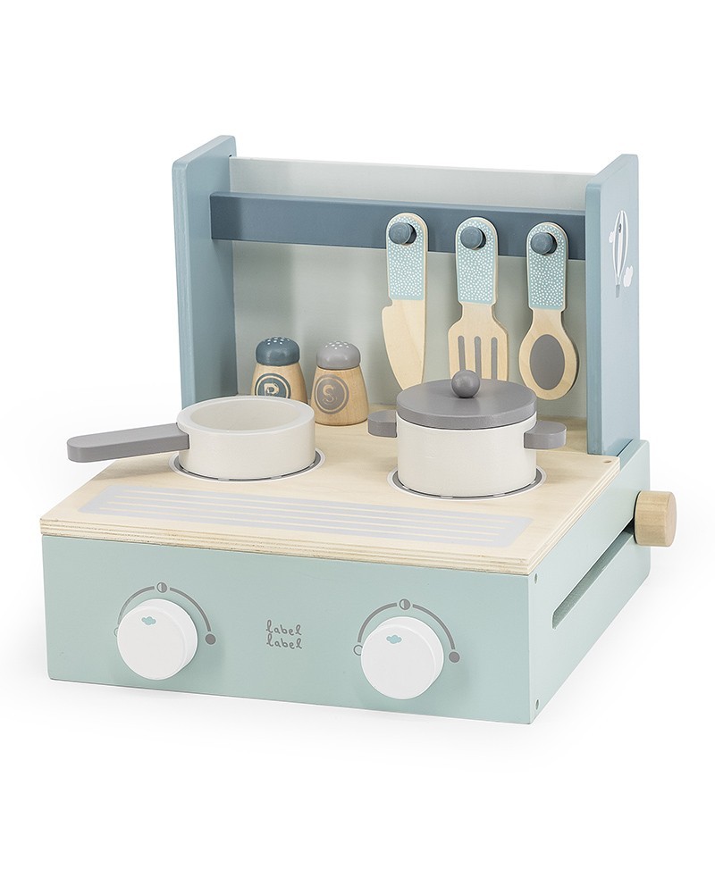 LLWT-24760-01 Label Label Drveni prenosni šporet - Green - Image 1