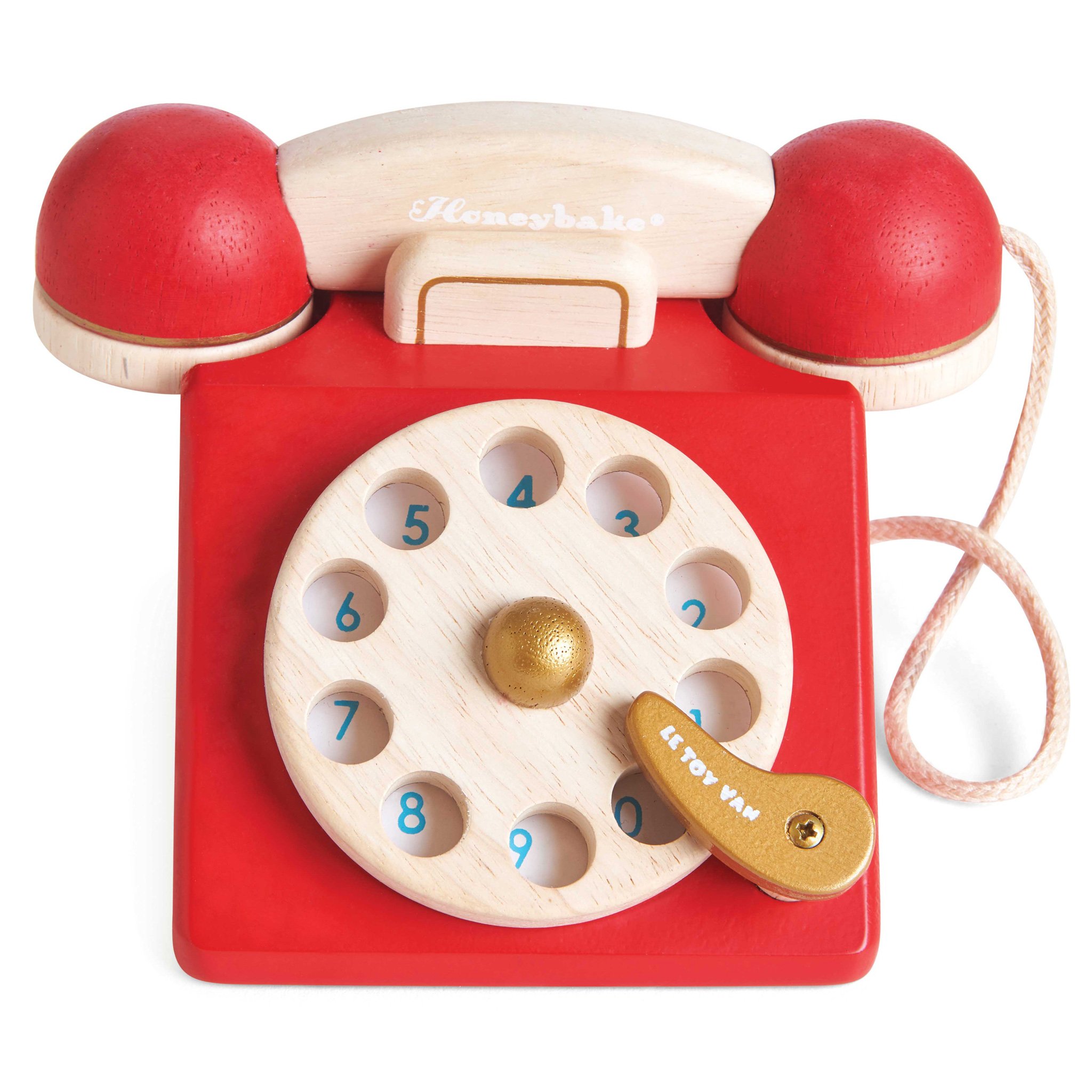 Le Toy Van Drveni vintage telefon - Honeybake - Image 1