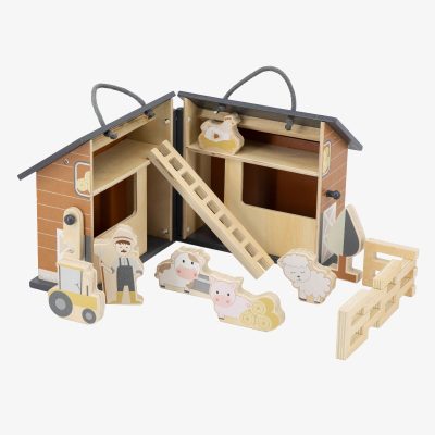 Tryco Drvena farma sa životinjama - prenosna