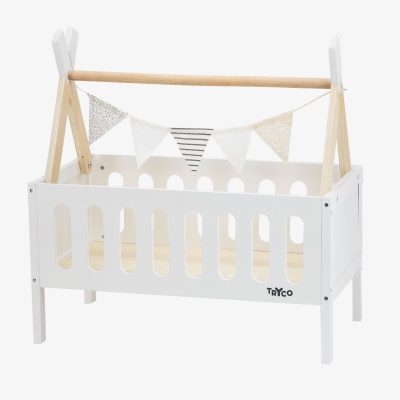 Tryco Drveni krevetić za lutke Tipi