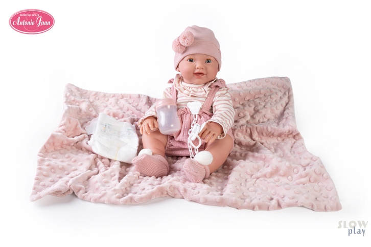 w50160ok Antonio Juan lutka beba MIA piškilica sa dekicom 42cm