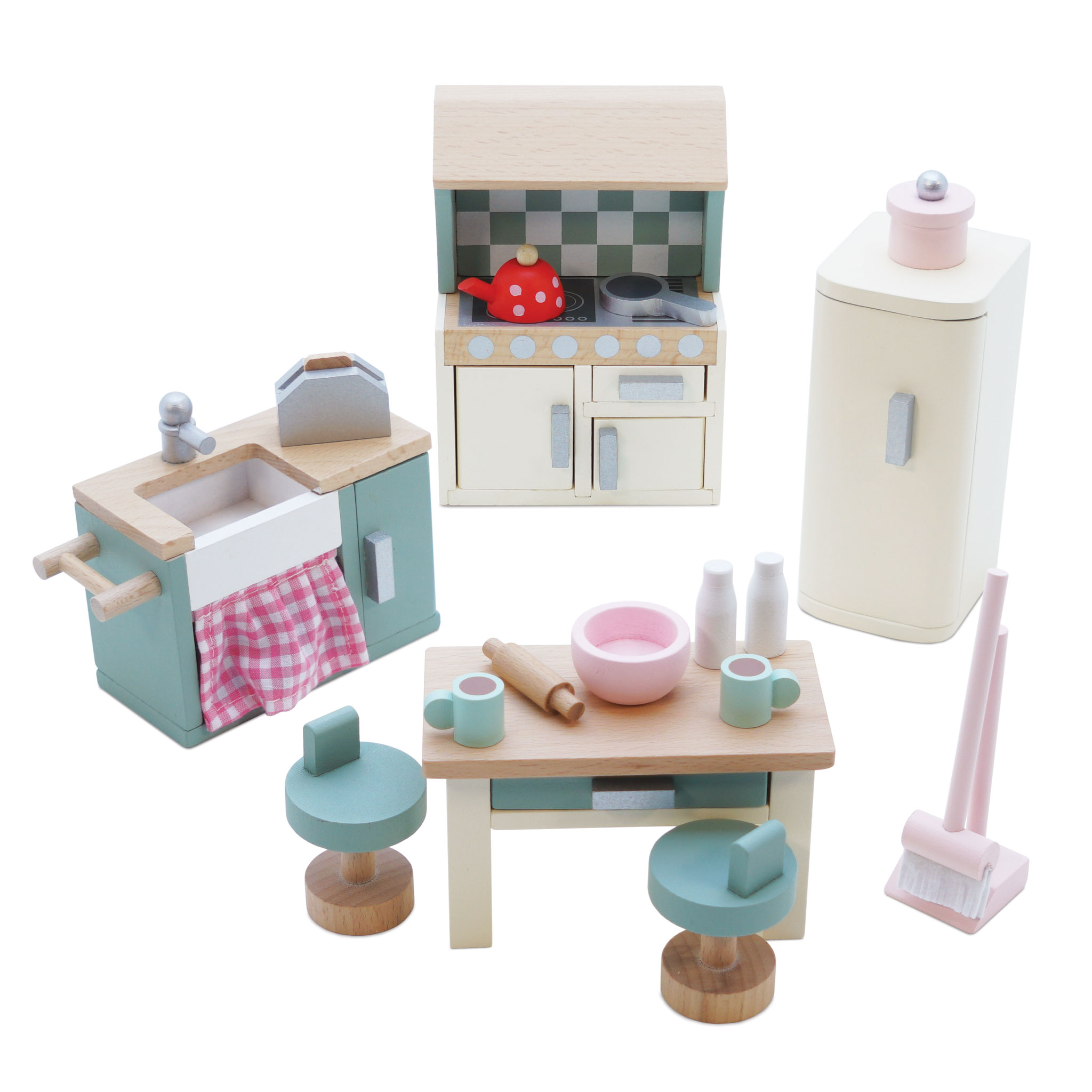 ME059C-daisylane-kitchen-farmhouse-wooden-dolls-house-furniture Le Toy Van Namještaj za kućice za lutke – Kuhinja