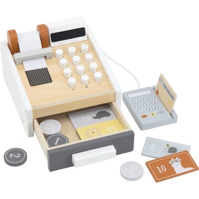 Tryco Drvena kasa i aparat za kreditne kartice