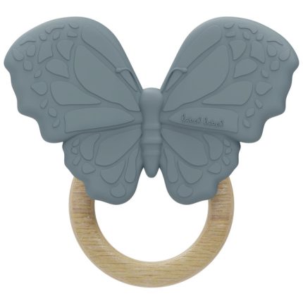 Label Label silikonska Glodalica Grickalica - Leptir Blue
