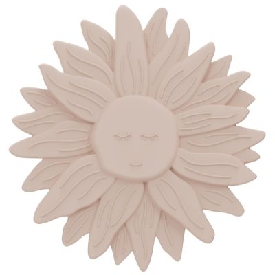 Label Label silikonska Glodalica Grickalica - Suncokret Pink