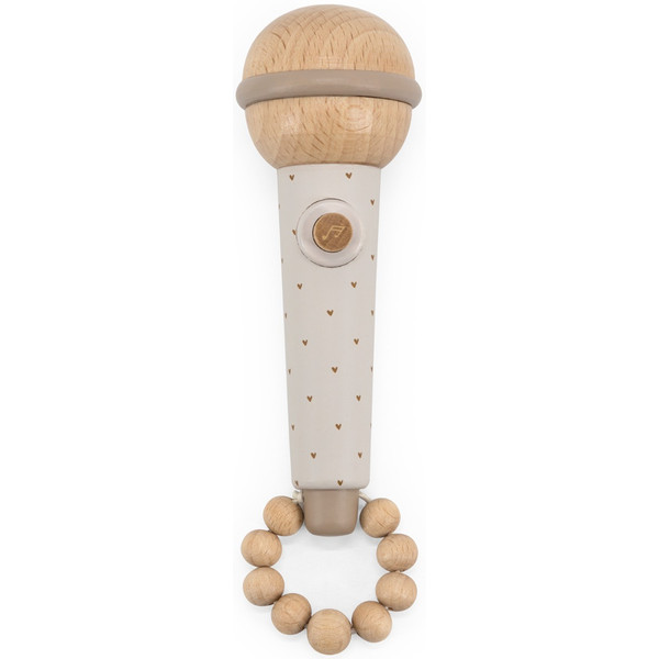 Label Label Drveni mikrofon - Nougat - Image 2