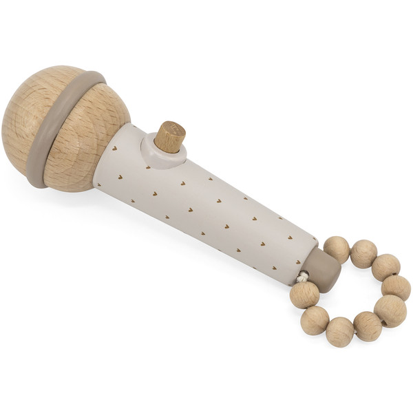 Label Label Drveni mikrofon - Nougat - Image 1