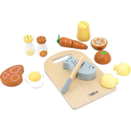 Tryco Set drvena daska i hrana za rezanje