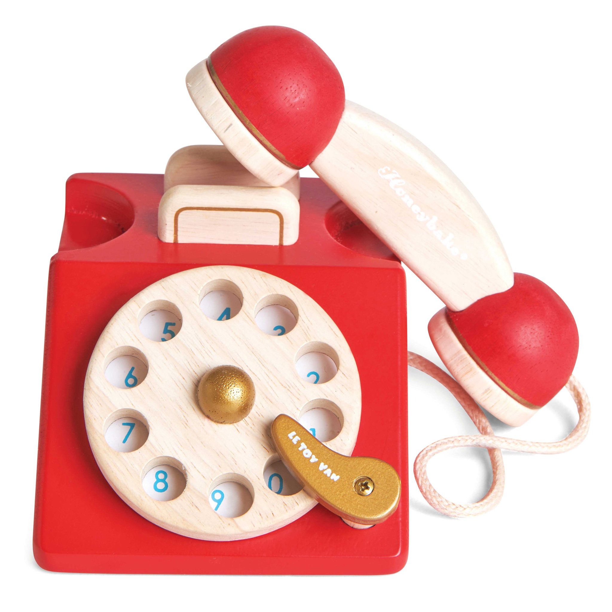 Le Toy Van Drveni vintage telefon - Honeybake - Image 4