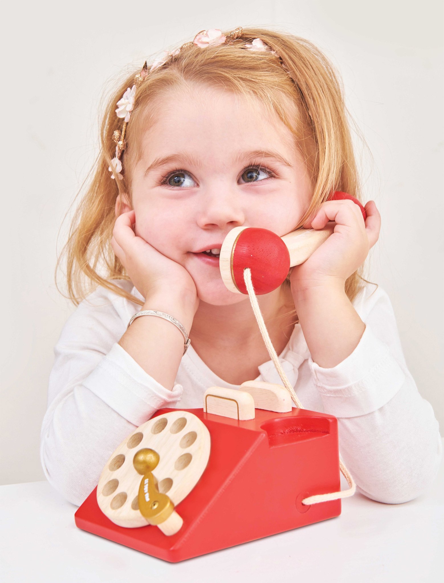 Le Toy Van Drveni vintage telefon - Honeybake - Image 2