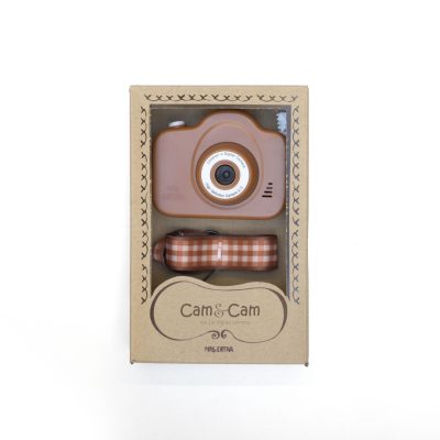 Mrs Ertha Cam Cam - Moj Prvi Fotoaparat - Vintage Squares Rusted