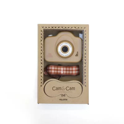 Mrs Ertha Cam Cam - Moj Prvi Fotoaparat - Vintage Squares Peanut