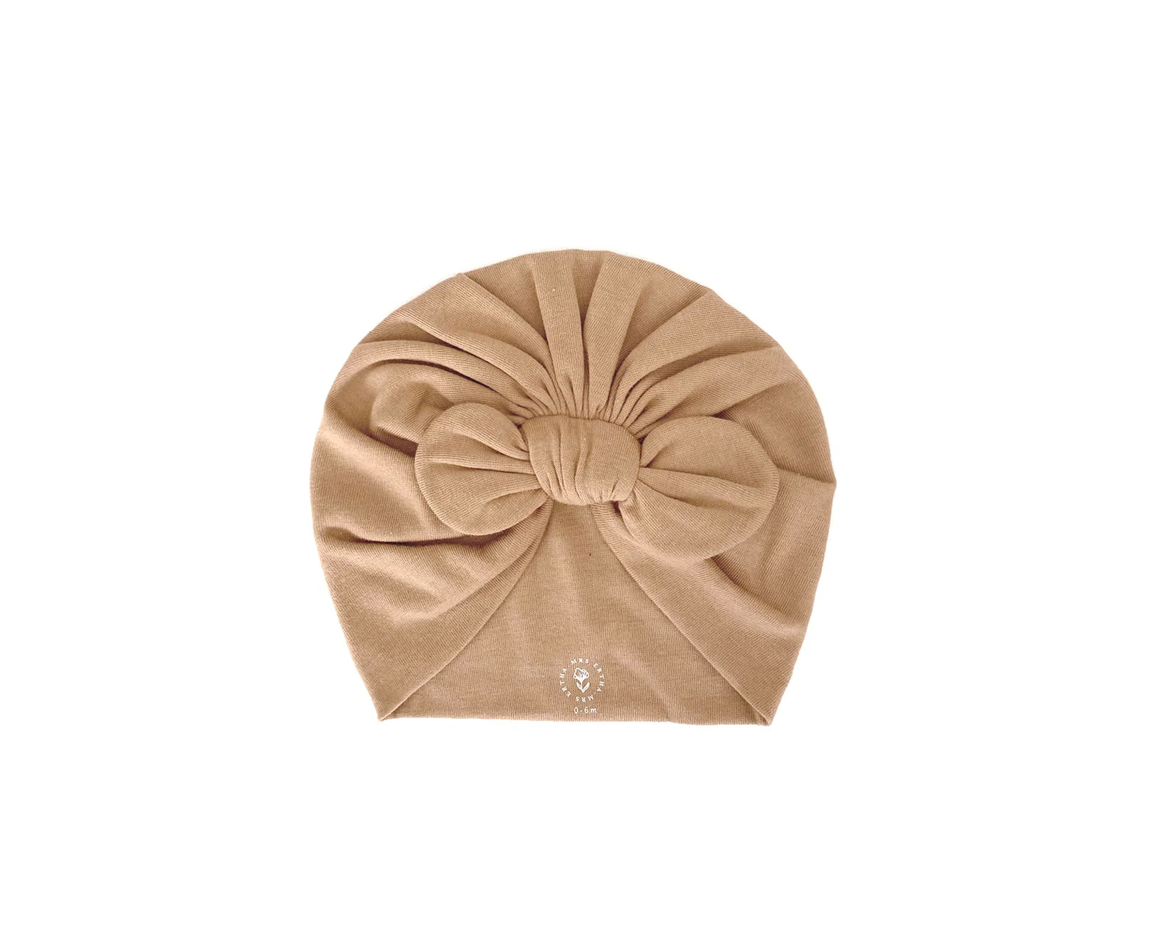 peach Mrs Ertha Hibbie turban - Peach (12-18m)