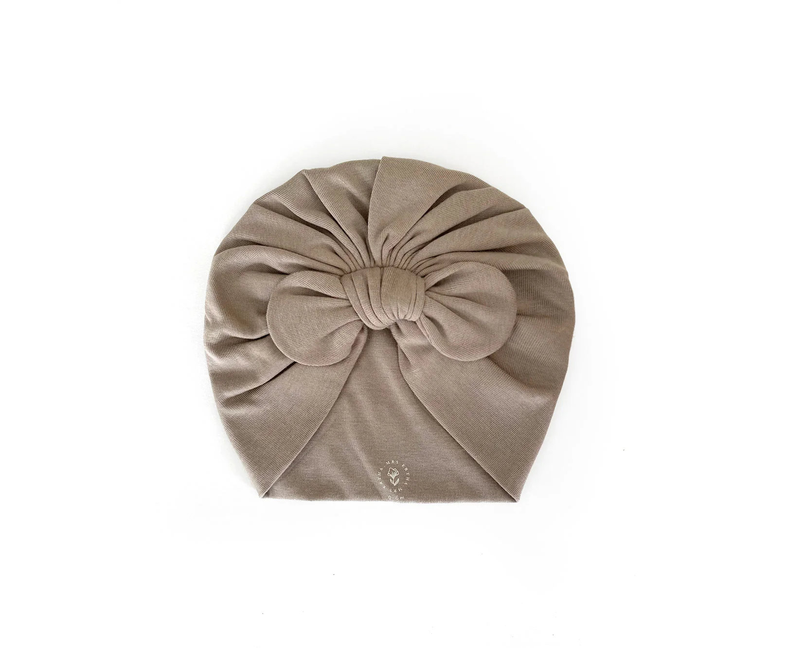taupe Mrs Ertha Hibbie turban - Taupe - Image 1