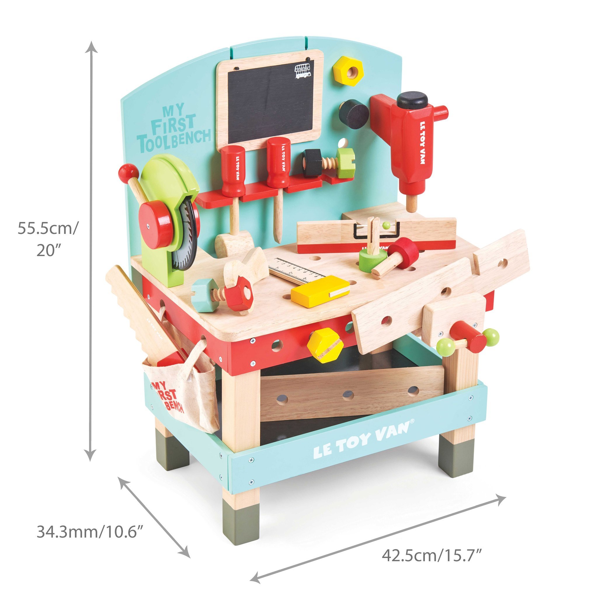 Le Toy Van Moja prva radionica sa alatom - Cars & Construction - Image 7