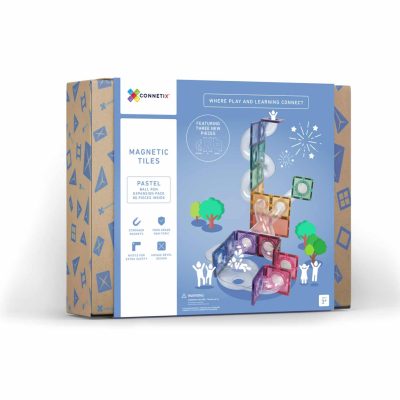 Connetix Tiles - Pastel Ball Run Expansion set (80 kom)