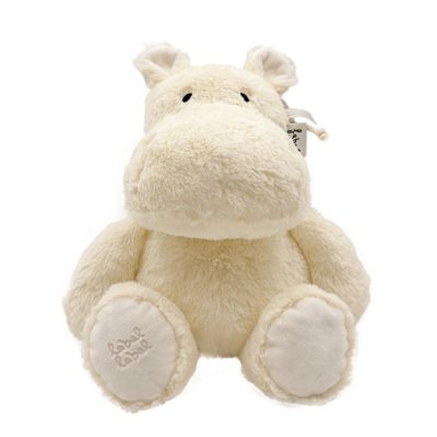 Label Label Plišana igračka – Hippo Harvey M (26cm) – Ivory