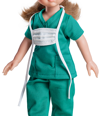 Paola Reina lutka - Carla Enfermera, Amiga Profesion 32cm