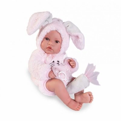Antonio Juan lutka beba ERIKA u zeko kostimu 42 cm