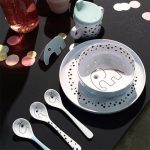 Done by Deer Set od 3 kašikice - Happy dots Blue - Image 2