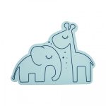 Done by Deer Silikonski podmetač - Dreamy dots Blue