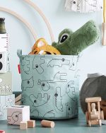 Done by Deer Set od 3 košare za odlaganje - Contour Blue - Image 2