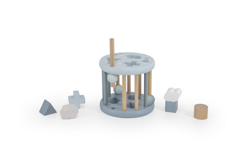 LLWT-34338 – 8720663934338 – Shape sorting wheel – Blue-1 Label Label točak za sortiranje oblika - Blue - Image 1