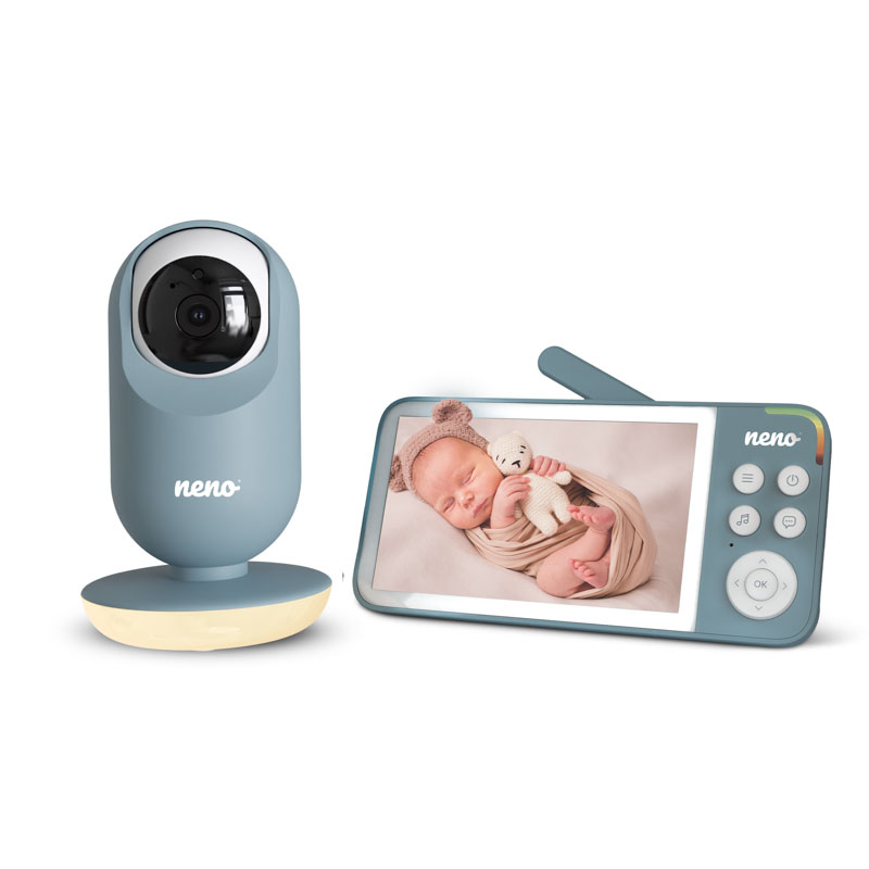 neno vedo wireless baby monitor s kamerom i bežičnim ekranom, cream (copy) Neno Vedo Wireless baby monitor s kamerom i bežičnim ekranom, Blue - Image 1