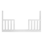 Troll Nursery zaštitna ograda za dječiji krevetić – Scandy Junior 120x60cm - White