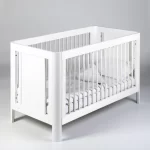 Troll Nursery dječiji krevetić - Cot Bed Sun 140x70cm - White