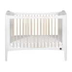 Troll Nursery dječiji krevetić - Wave 120x60cm - White/Wax