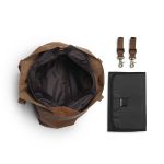 Elodie kožna torba za previjanje Chestnut Leather - Platinum proizvod - Image 6