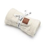 Elodie Tanka pletena dekica – Vanilla White - Image 5