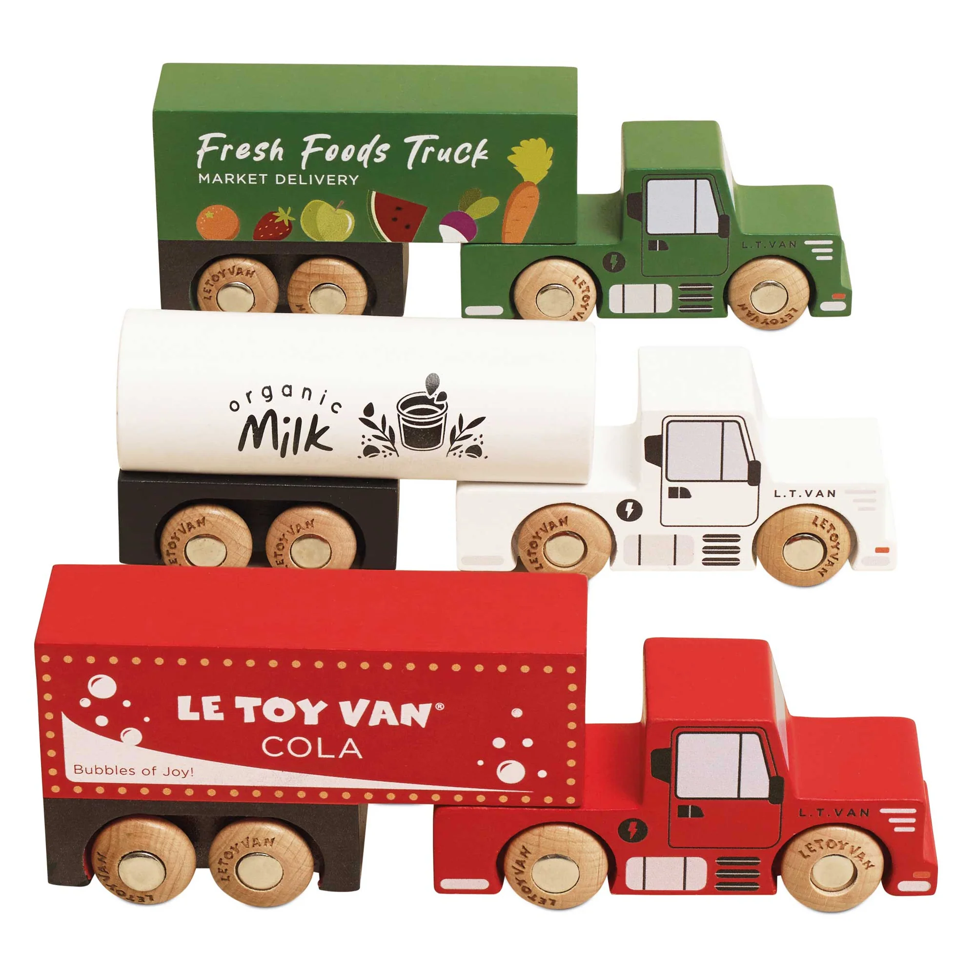 le toy van set drevenih kamina trailer truck Le Toy Van Set drevenih kamina - Trailer Truck - Image 1