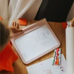 Kidywolf KIDYDRAW PRO Svjetleća tabla za crtanje i pisanje - Pink - Image 2