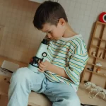 Kidywolf KIDYMICROSCOPE Prijenosni dječiji mikroskop x50/x150/x300 – Green - Image 3