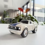 Baghera Racing autić Ford Mustang Beige – Licencirani model - Image 2
