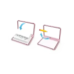 Kidywolf KIDYDRAW PRO Svjetleća tabla za crtanje i pisanje - Pink - Image 11