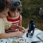 Kidywolf KIDYMICROSCOPE Prijenosni dječiji mikroskop x50/x150/x300 – Blue - Image 5