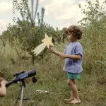 Kidywolf KIDYTELESCOPE Dječiji teleskop s tronošcem – Blue - Image 5