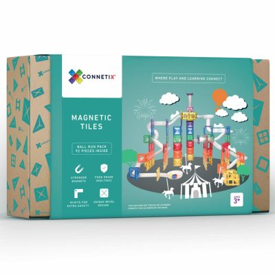 Connetix Tiles - Rainbow Ball Run set (92 kom)