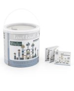 Label Label Drvene kocke za gradnju 50 kom - Blue - Image 2