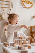 Label Label Drvene kocke za gradnju 50 kom - Nougat - Image 4