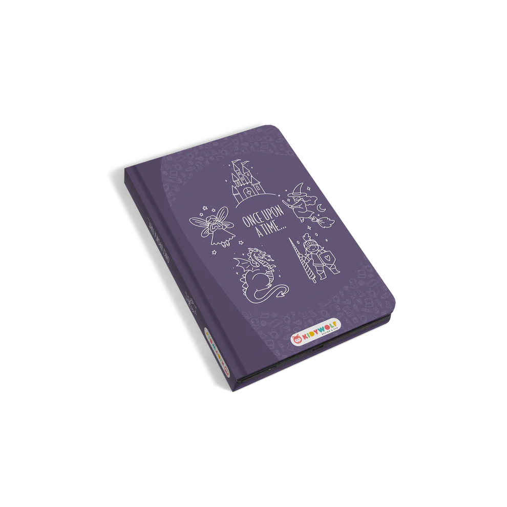 kidywolf kidydraw mini digitalna tabla za crtanje s 30 ilustracija princess (copy) Kidywolf KIDYDRAW MINI Digitalna tabla za crtanje s 30 ilustracija - Once upon a time - Image 1