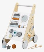 Tryco Drvena aktivnosna guralica sa Montessori tablom - White