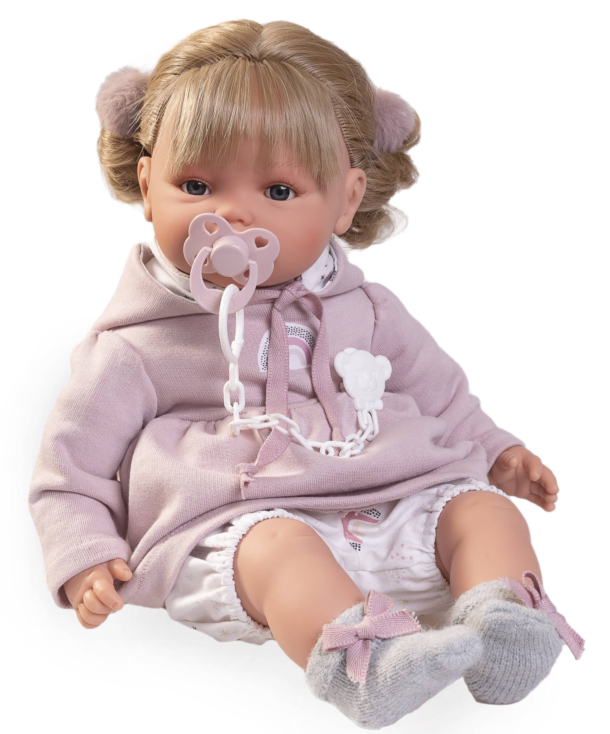 16379_44-1-scaled Antonio Juan lutka BENI sa pomponima i kapicom 42cm - Image 1