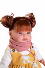 Antonio Juan lutka BENI sa torbicom i haljinom s uzorkom ptica 42cm - Image 2