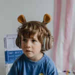 Kidywolf KIDYEARS Dječije Bluetooth slušalice s motivom 85 dB – Bear - Image 2