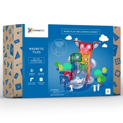Connetix Tiles - Rainbow Ball Run Expansion set (66 kom)